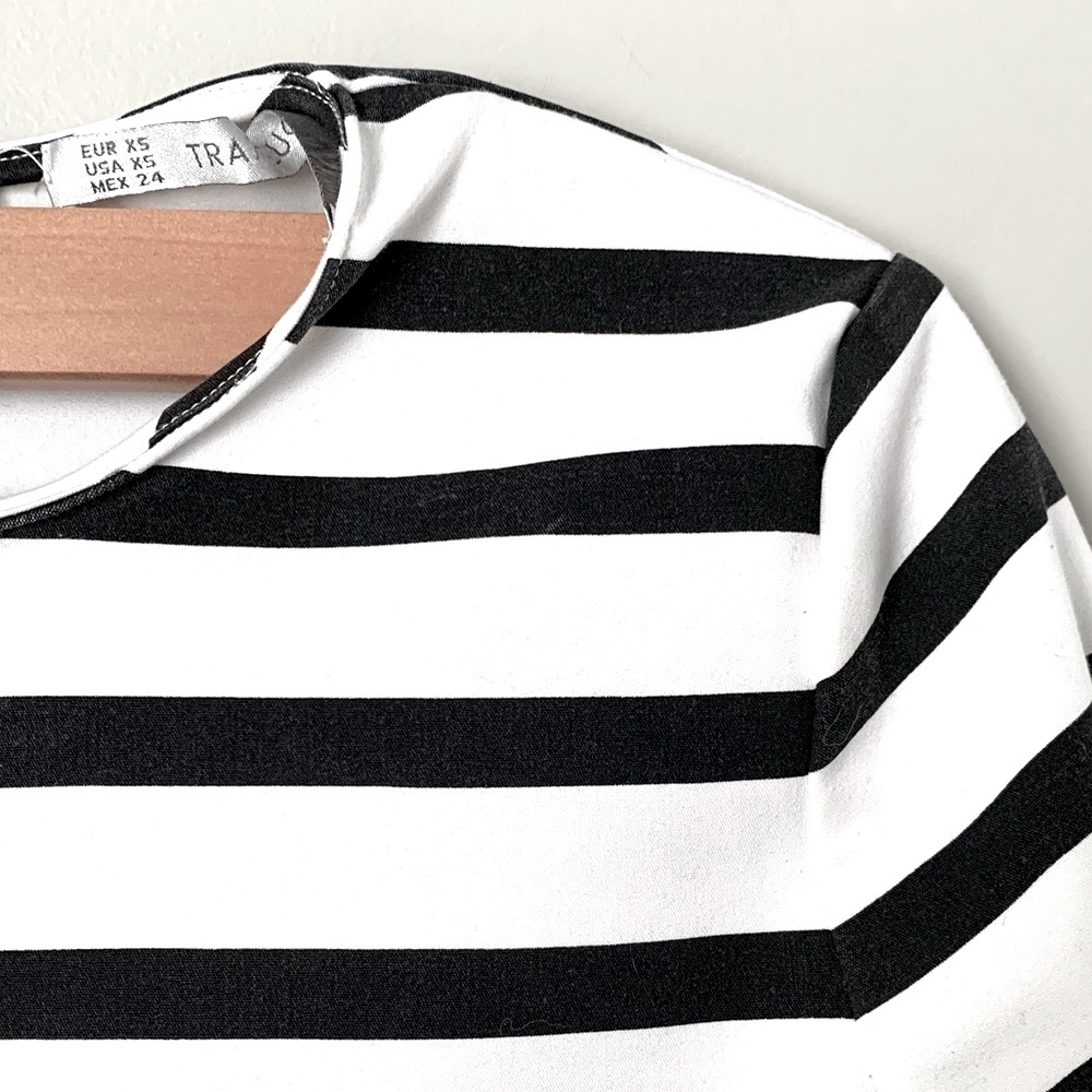 Zara size XS striped top - Picture 4 of 9
